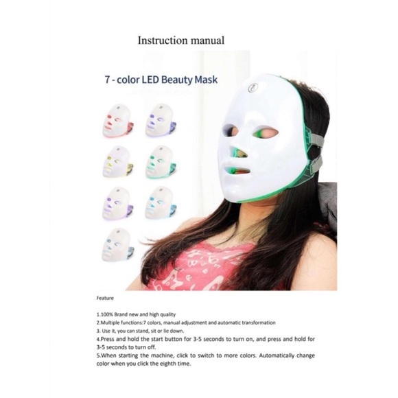 LED Mask: 7 colors - Picture 5 of 11